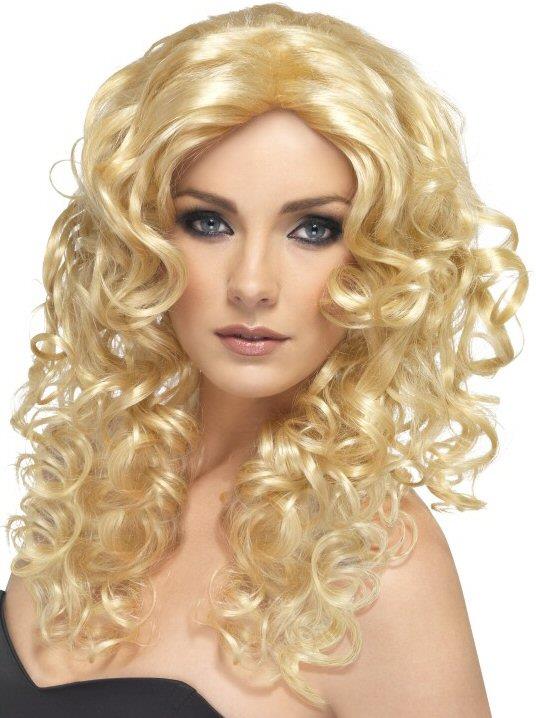 Glamour Long Wavy Wig (Blonde)