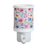 Aroma Electric Plug In Wax Melter Floral Design - Various Colours