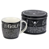 Ultimate Man Gift Mug in Gift Tin - Golf