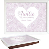Said with Sentiment Lap Tray - Auntie
