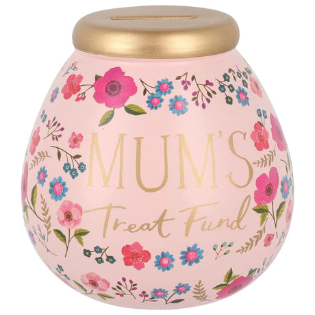 Pot of Dreams Money Box Savings Jar - Mum's Treat Fund