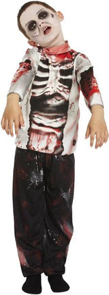 Zombie Boy Halloween Fancy Dress Costume Age 10-12 Yrs