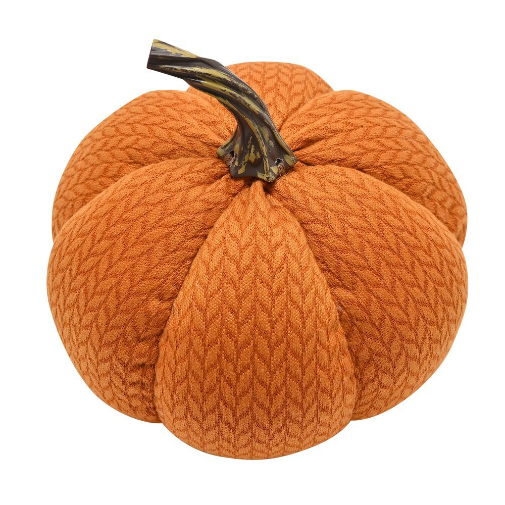 Country Living Small Pumpkin Doorstop - Orange Home Decor Door Stops Autumnal 
