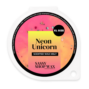 Sassy Shop Wax Melt Pot 70g - Neon Unicorn