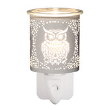 Aroma Electric Wax Melt Burner Plug In Owl Design - Various Colours
