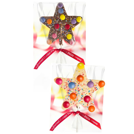 gourmet chocolate star lollipop - various