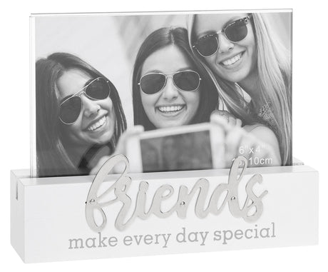 Loving Script Photo Frame 6x4" - Friends