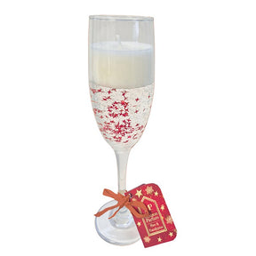 Maison Parfum Flute Glass Gel Candle - Various Colours