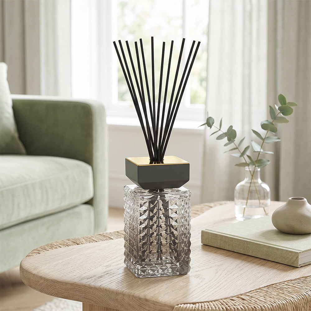Maison Parfum Cut Glass Reed Diffuser 500ml - Various Inspired by Fragrances - Halfeti