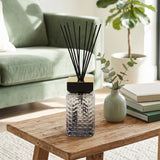 Maison Parfum Cut Glass Reed Diffuser 500ml - Various Inspired by Fragrances - Omber Leather