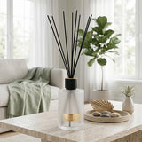 Maison Parfum Frosted Ribbed Glass Reed Diffuser 1 Litre - Various Fragrances