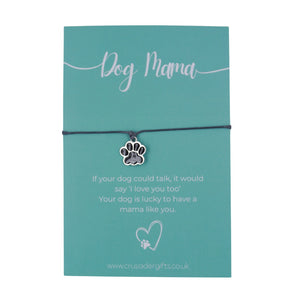Woodside Home Living Keepsake Letterbox Bracelet - Dog Mama