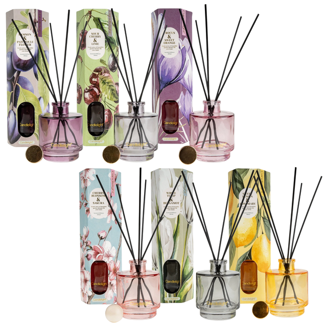 Candlelight Spring Summer Collection 200ml Reed Diffuser - Various Fragrances