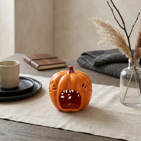 Decorative Pumpkin Tealight Candle Holder