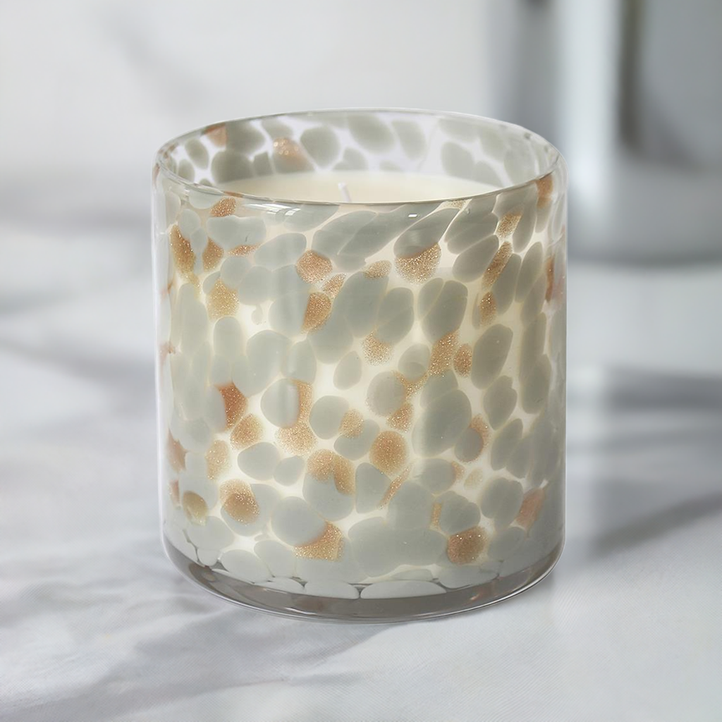 Desire Boutique Animal Print Glass Candle Jar - Various Fragrances