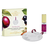 Ashleigh & Burwood New Scented Home Hanging Ceramic & Refresher Spray - Velvet Plum & Oud