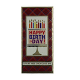 Luxury Milk Chocolate Greetings Bar - Happy Birthday