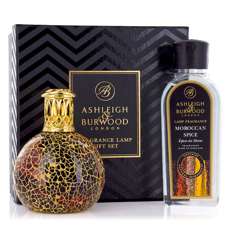 Ashleigh & Burwood Fragrance Lamp Gift Set - Golden Sunset & Moroccan Spice
