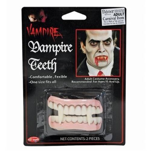 Vampire Teeth Halloween Fancy Dress Accessory 