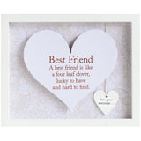 Said with Sentiment Heart in Frame - Best Friend