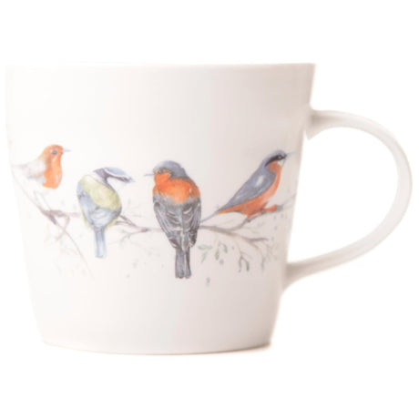 Meg Hawkins Bone China Mug - British Birds