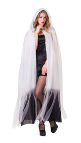 Ladies Hooded Cape Halloween