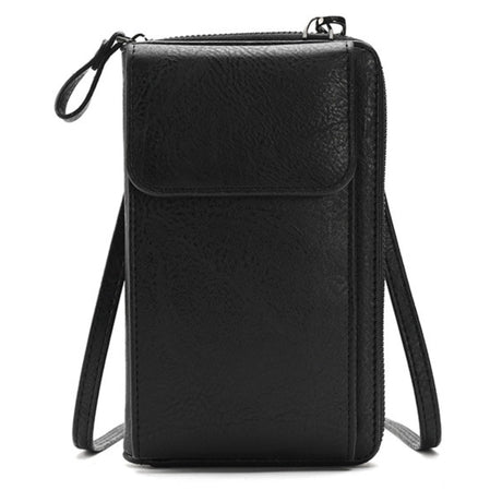 Ladies Mini Messenger Cross Body Phone Bag - Various Colours