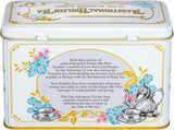 New English Teas Vintage Victorian Tin Caddy with 40 Afternoon Tea Bags - Ivory