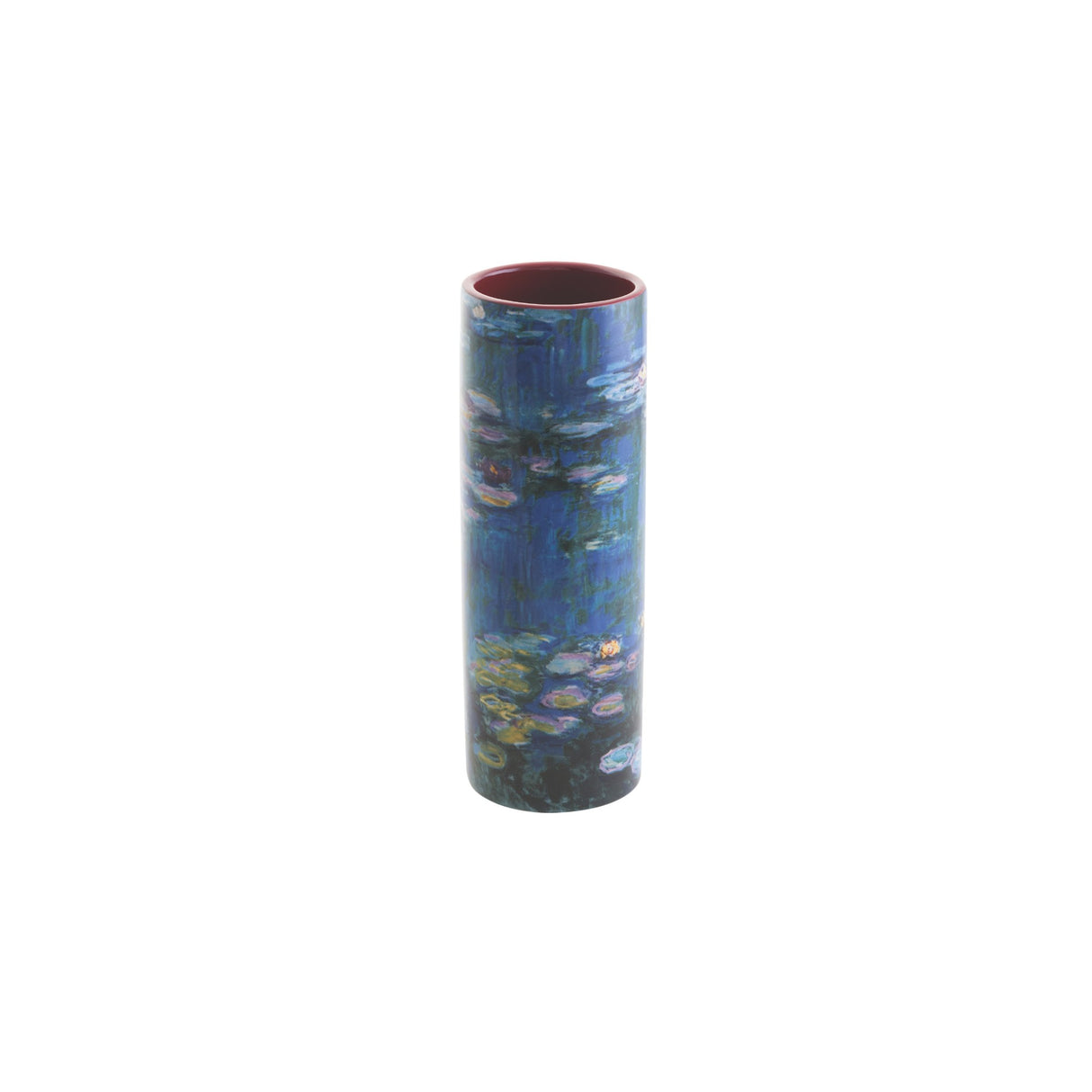 Silohouette D'Art Monet Water Lilies Small Vase