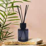 Desire Aroma Ribbed Glass Reed Diffuser 200ml - Various Fragrances