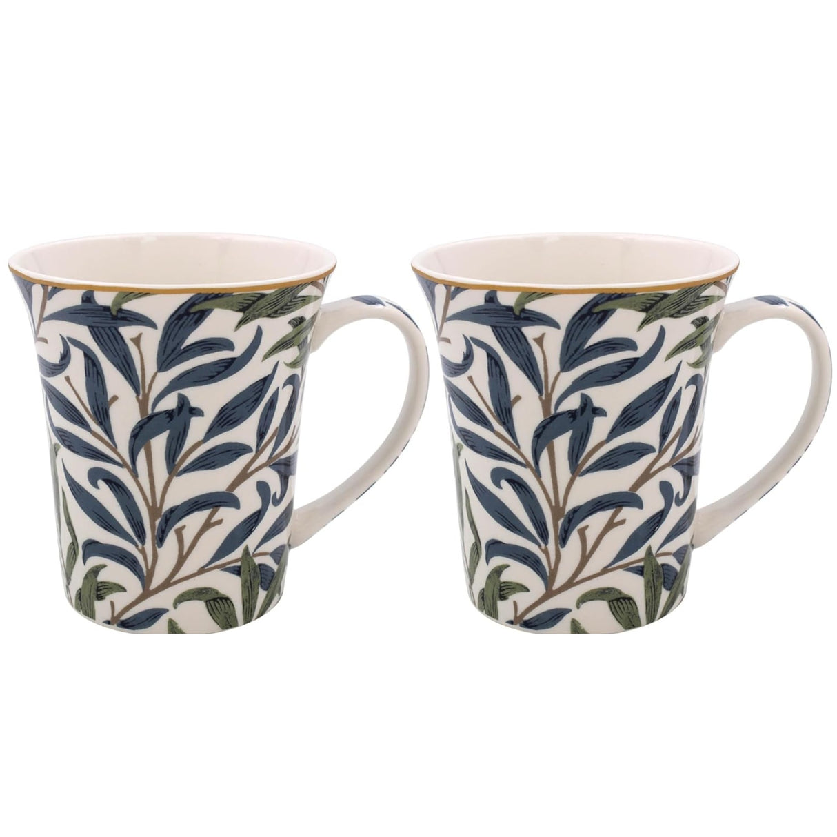 William Morris 2 Mugs Gift Set - Willow Bough Classic