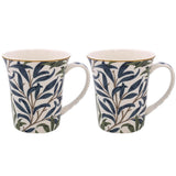 William Morris 2 Mugs Gift Set - Willow Bough Classic