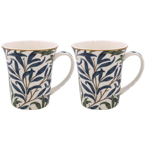 William Morris 2 Mugs Gift Set - Willow Bough Classic
