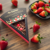 Chocolate Pizza Slice - Strawberry Sensation Gourmet