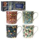 William Morris 4 Mug Gift Set - Birds