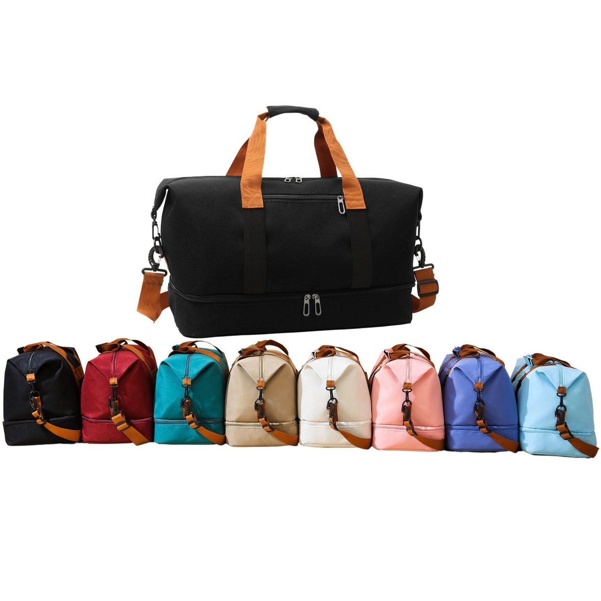 Krystina's Collection Overnight Luggage Weekender/Gym Travel Bag - Various Colours