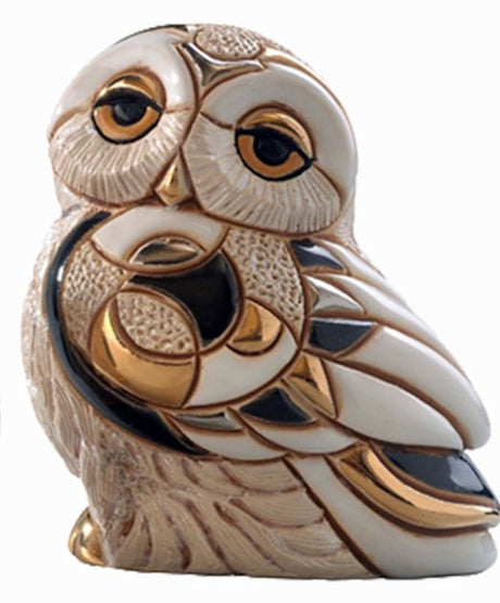 De Rosa Snowy Owl Figurine