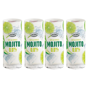 Twisst Non Alcoholic Cocktail - Mojito Drink (4 Pack)
