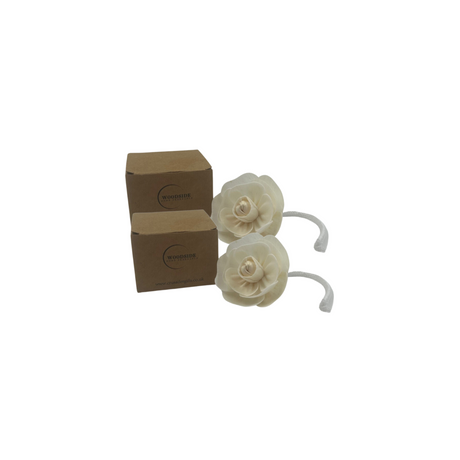 Woodside Home Living Flower Reed Diffuser Wick Set of 2 - Lotus 