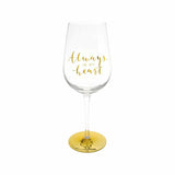 You Are An Angel Wine Glass - Always In My Heart