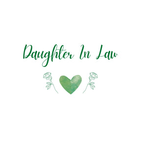 Personalised Mugs Heart & Flowers Mug & Coaster Sets - Green