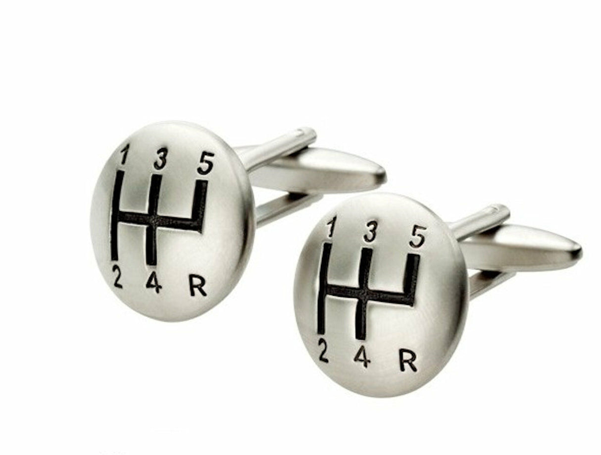 Sports Car Cufflinks 3 Pair Gift Set