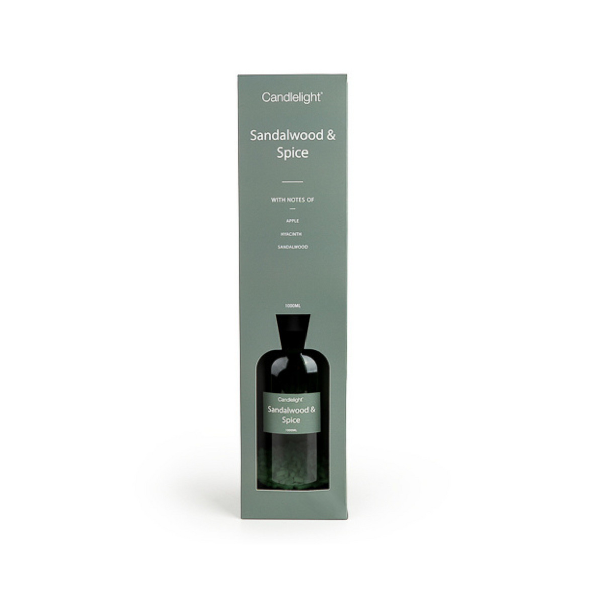 Candlelight 1000ml Luxury Reed Diffuser Sandalwood & Spice