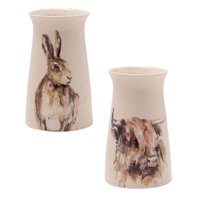 Meg Hawkins Ceramic Vase 17.8cm - Various Designs