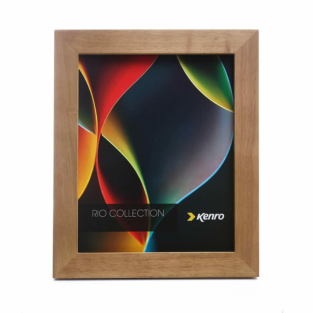 Kenro Rio Collection Natural Wood Finish Photo Frame - 4x6" or 5x7"