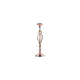 Rose Gold Metallic Candle / Floral Display Holder