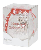 Weiste Christmas Tree Decoration - Happy Christmas Dog bauble