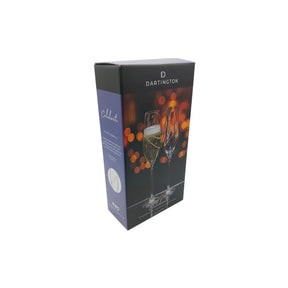 Dartington Celebrate Champagne Flute Pair - Gold