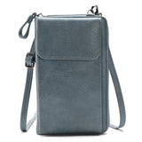 Ladies Mini Messenger Cross Body Phone Bag - Various Colours