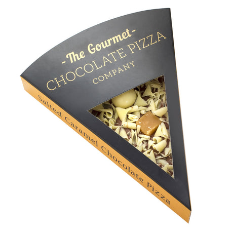 Chocolate Pizza Slice - Salted Caramel